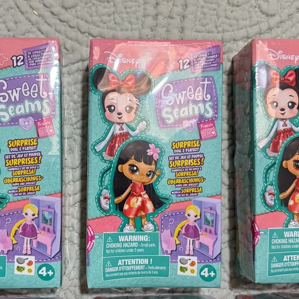 Disney Sweet Seams Surprise Dolls Lot of 6 | New Sealed